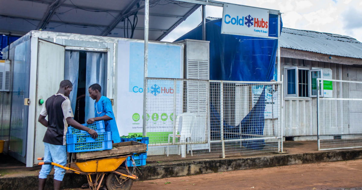 Kho lạnh Coldhubs ở Nigeria